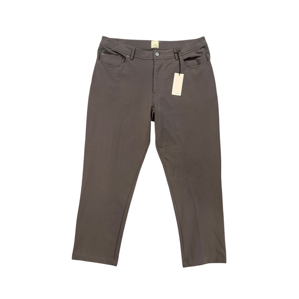Swet Tailor Pants Mens 36 Smokey Gray Soft Cotton Stretch Comfort Chino